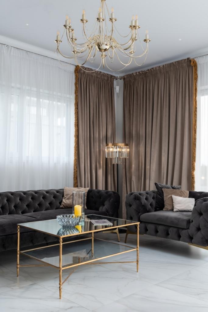 Black Couch Living Room Decor
