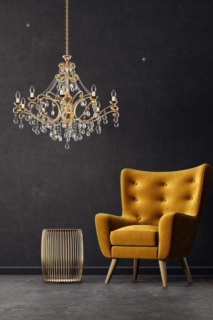 Black Living Room Decor