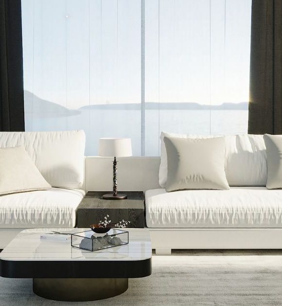 Black and White Living Room Decor