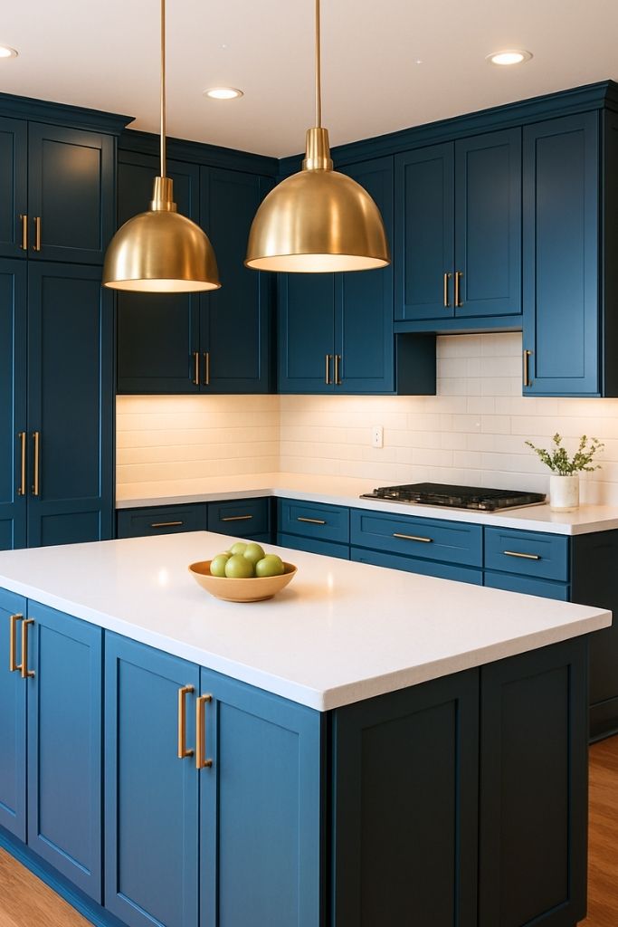 Colorful kitchen decor
