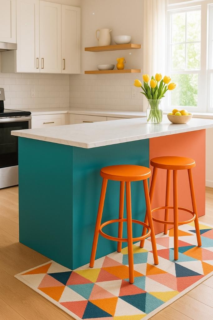 colorful kitchen decor