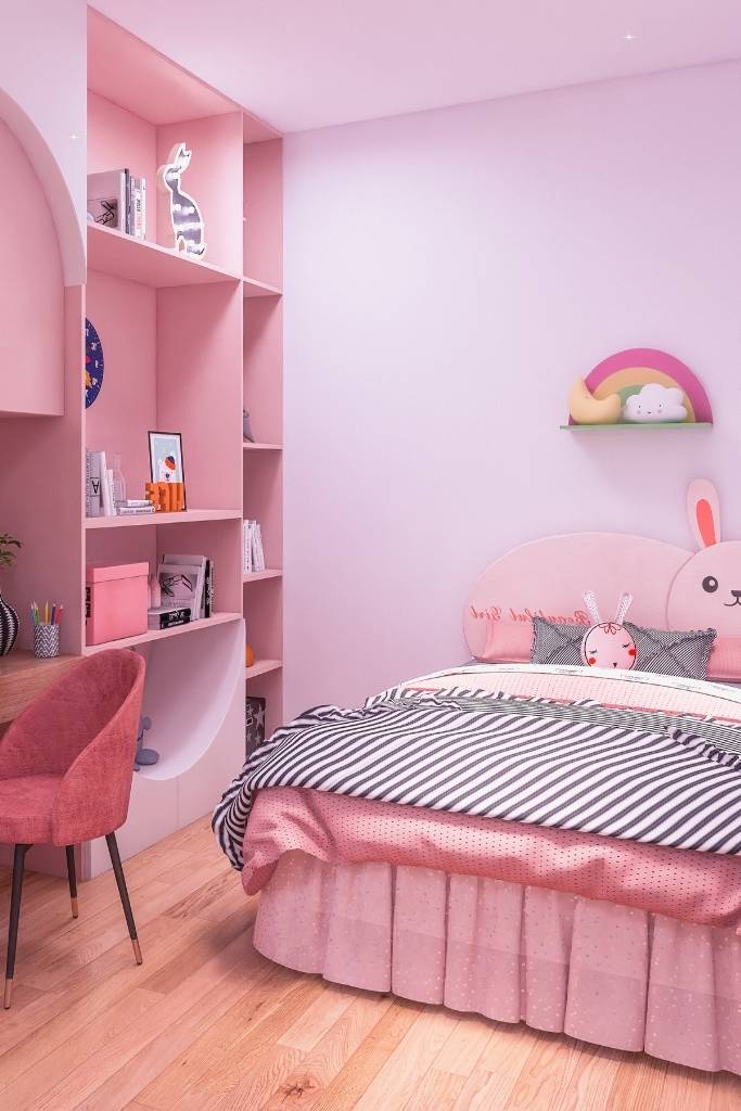 Colorful Teenage Girl Bedroom