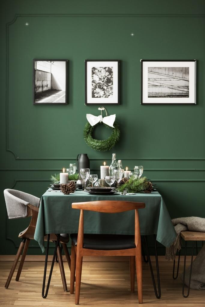 Green Dining Room
