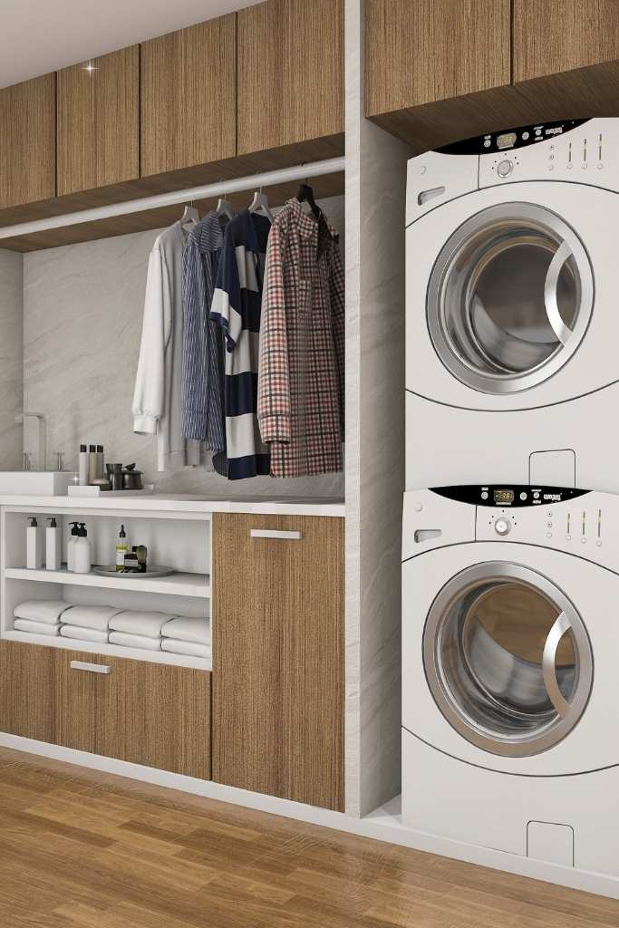 Laundry Room Shelf Ideas