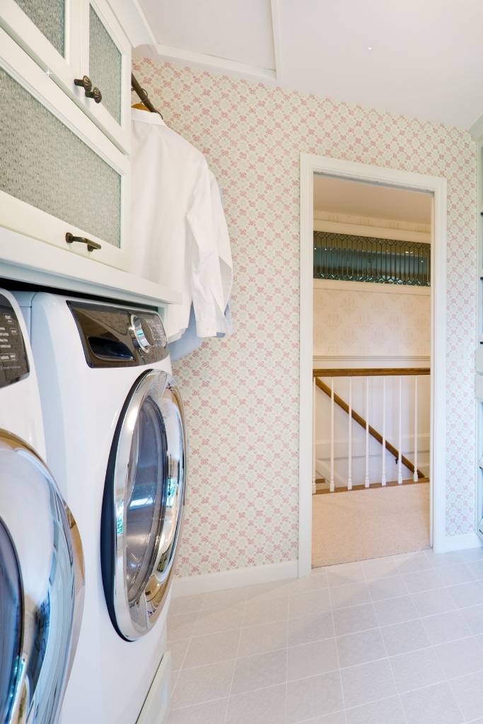 Laundry Room Wallpaper