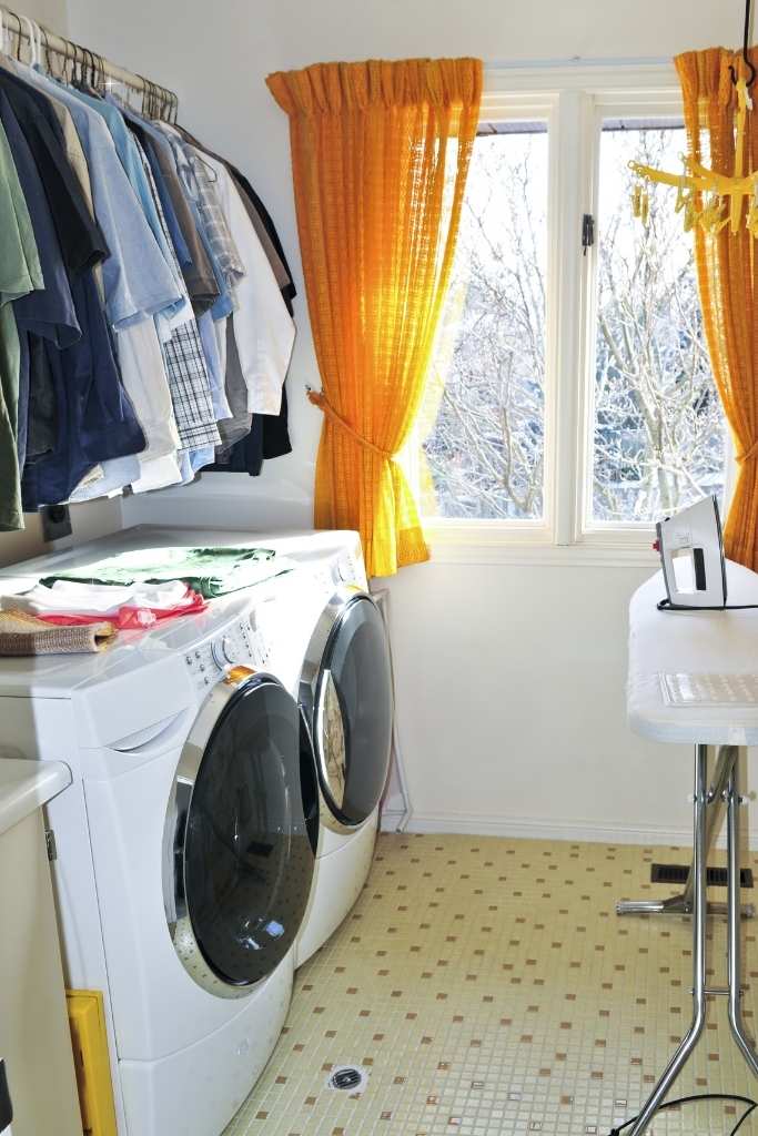 Moody Laundry Room
