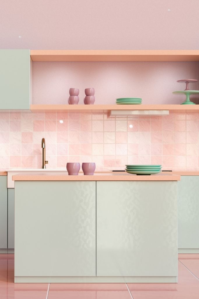 Pink Kitchen Decor
