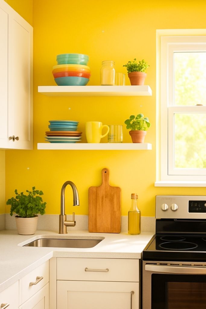 colorful kitchen decor