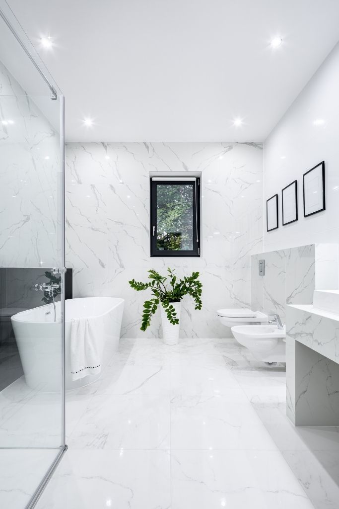 White Bathroom Decor