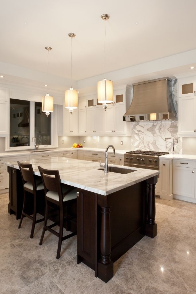 White Kitchen Decor with a Colorful Twist