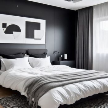 Minimalist Monochrome Teen Bedroom Ideas