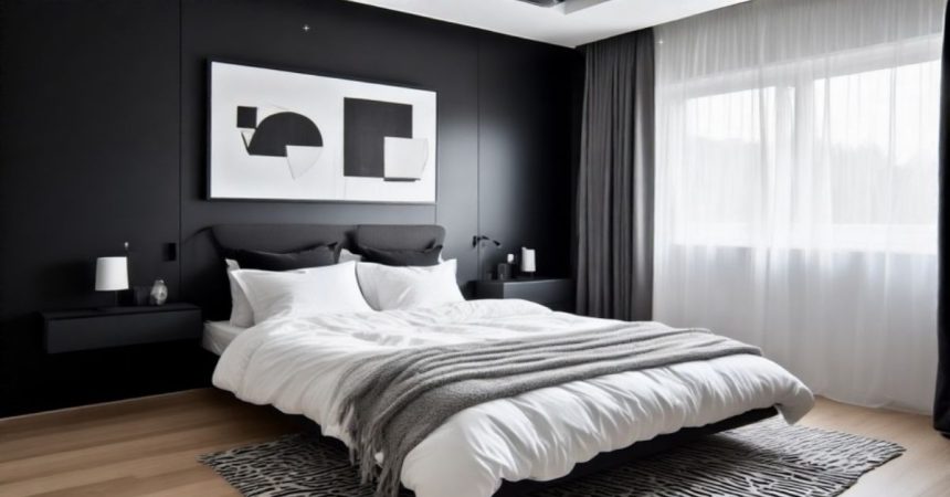Minimalist Monochrome Teen Bedroom Ideas