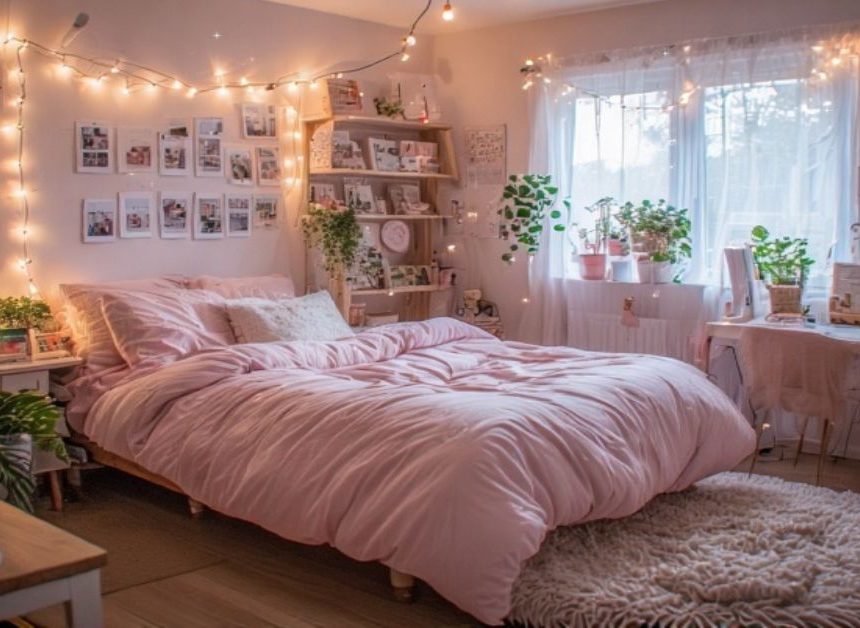 teenage girl bedroom