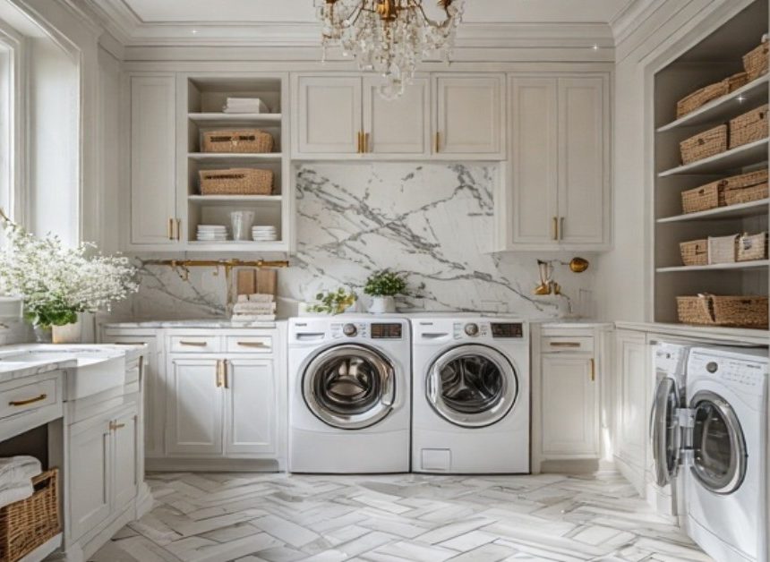 Luxury Laundry Room