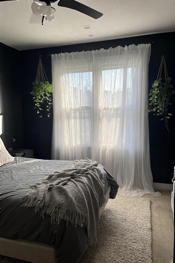 Black Boho Bedroom
