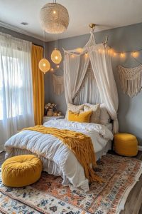 boho teen bedroom
