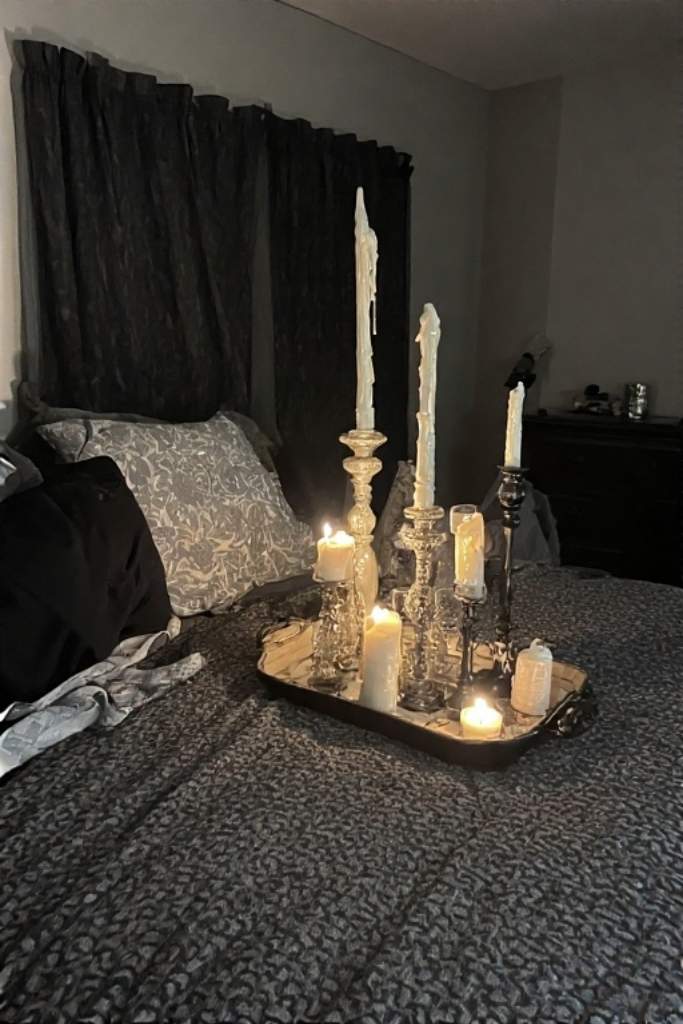 Black Boho Bedroom