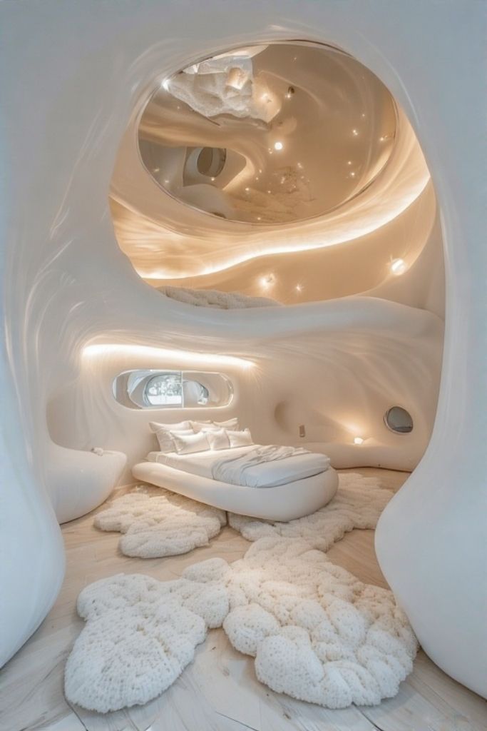 Floating Cloud Loft Bedroom