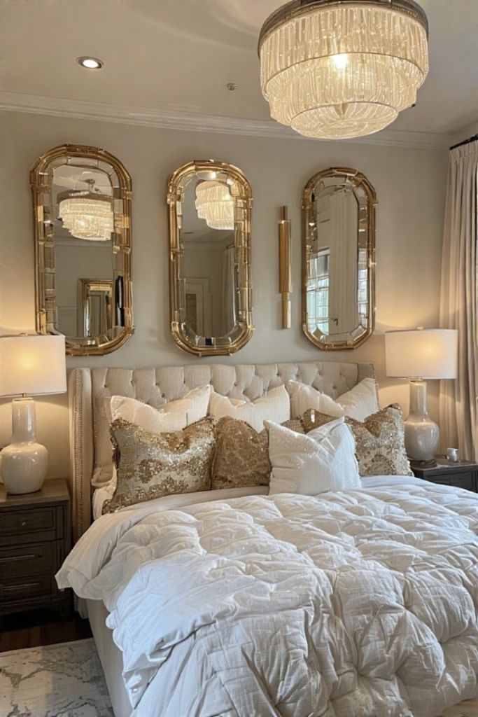 Gold Bedroom Decor