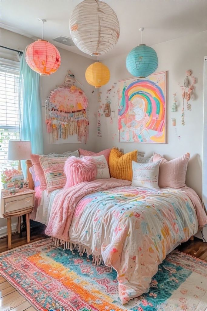 teenage girl bedroom
