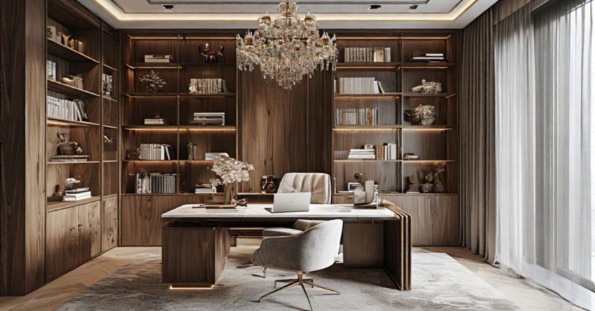 Elegant Luxury Home Office Decor Ideas