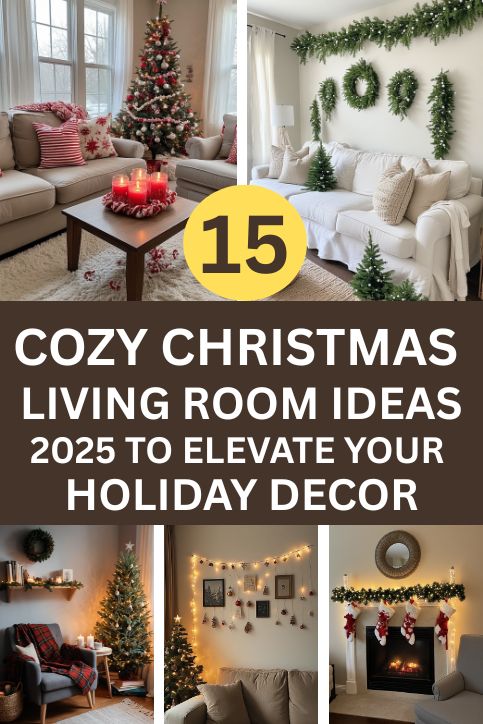 Cozy Christmas Living Room Ideas 2025 to Elevate Your Holiday Decor