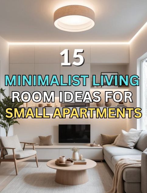 15 Minimalist Living Room Ideas for Small Apartments