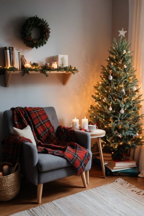 Cozy Christmas Living Room Ideas 2025
