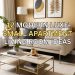12 Modern Luxe Small Apartment Living Room Ideas