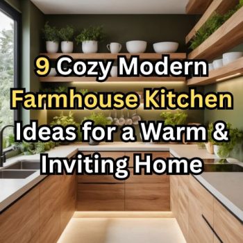 9 Cozy Modern Farmhouse Kitchen Ideas for a Warm & Inviting Home Cozy Modern Farmhouse Kitchen Ideas